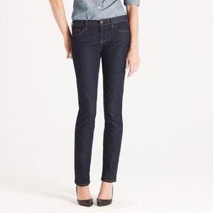 New J. Crew Matchstick Jeans Dark Wash